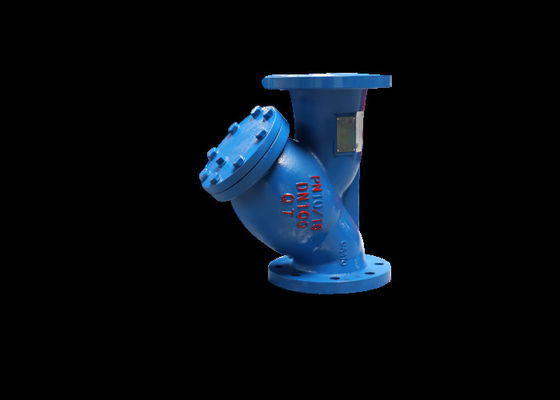 150mm 10k Standard Y Strainer Valve Cast Iron Material Water Steam Medium