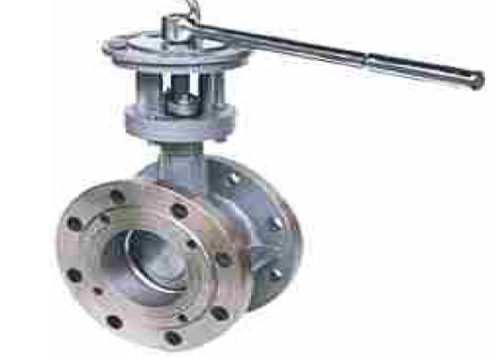 Handel Power Flanged Butterfly Valve Triple Eccentric Hard Seal Ring PN1.0/1.6 Mpa