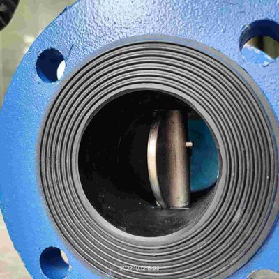 DN 400 PN 10 Fire Grey Cast Iron Flanged Butterfly Valve With Handwheels