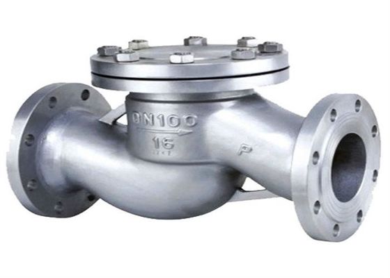 Flange End DIN Lift Check Valve 1.0/1.6/2.5 Mpa Anticorrosive Stainless Steel