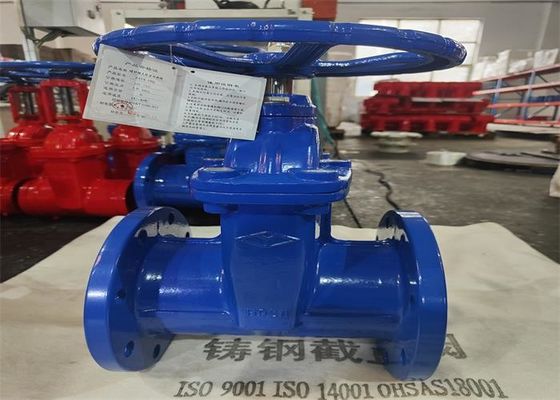 1.6mpa Flanged Gate Valve Ductile Iron Resilient Seat 3 Inch
